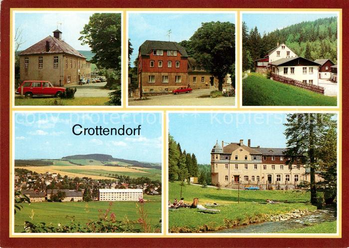 Crottendorf Erzgebirge Gasthof Glashuette Betriebsferienheim Scheibenberg Genesu