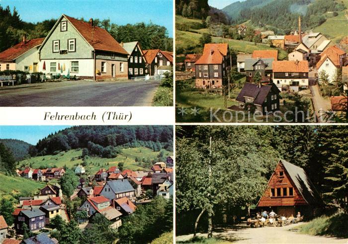 Fehrenbach Thueringer Wald HOG Rasthof Teilansichten Waldbaude Werraquelle