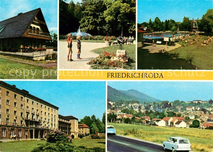 Friedrichroda HOG Heuberghaus Kurpark Bad FDGB Erholungsheim Walter Ulbricht