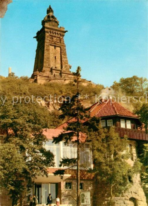 Kyffhaeuser Denkmal mit HOG Burghof