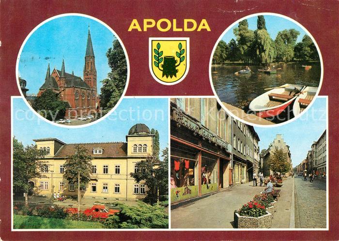 Apolda Bahnhhofstrasse Lohteich Kirche Glockenmuseum