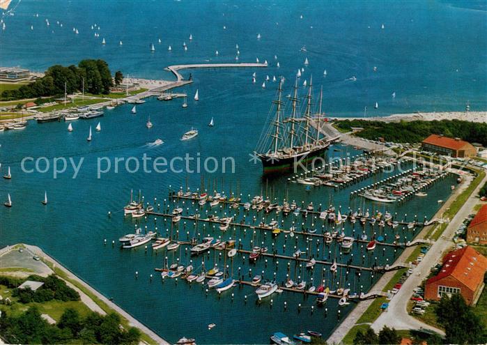 Travemuende Ostseebad Fliegeraufnahme