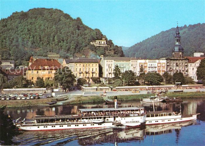 Schandau Bad Panorama Weisse Flottee