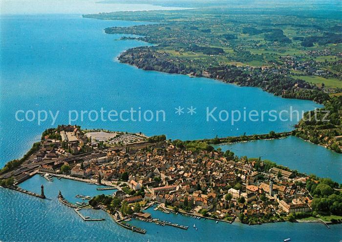 Lindau Bodensee Fliegeraufnahme