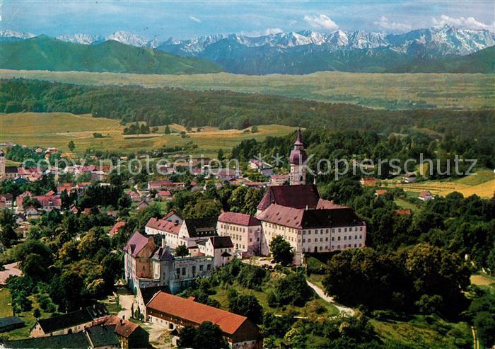 Kloster Andechs Fliegeraufnahme