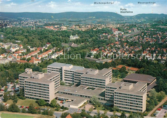 Bad Oeynhausen Fliegeraufnahme Rehaklinik