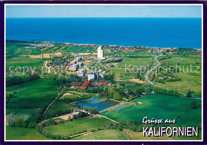 Kalifornien Ostseebad Fliegeraufnahme Panorama