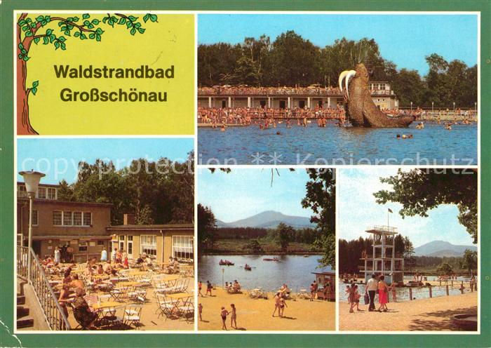 Grossschoenau Sachsen Waldstrandbad