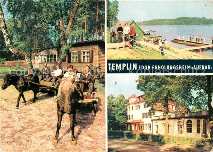 Templin Erholungsheim Aufbau