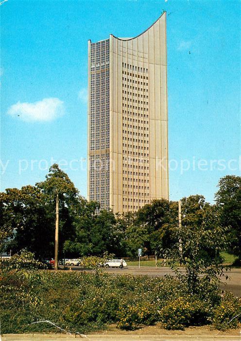 LEIPZIG Sachsen Hochhaus Karl Marx Universitaet