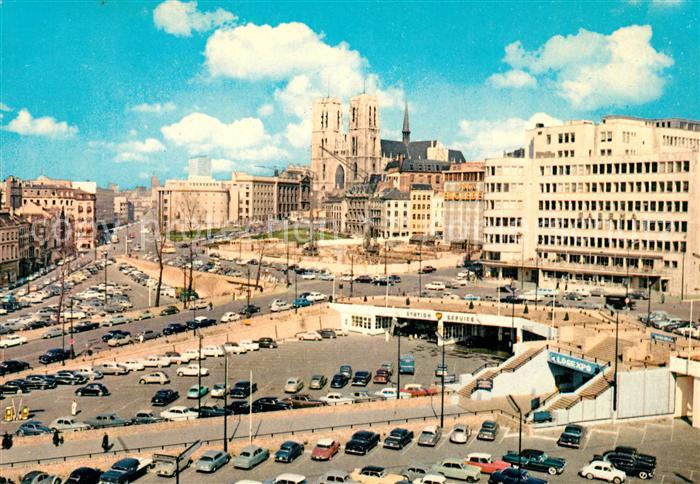 Bruessel Bruxelles Kathedrale National Bank