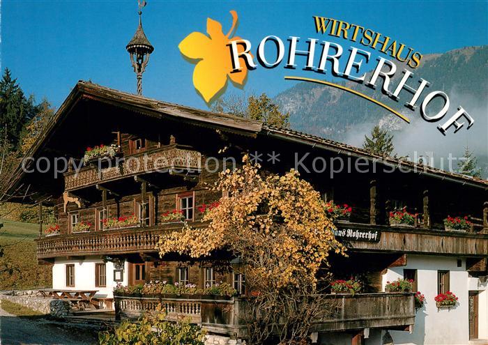 Kramsach Wirtshaus Rohrerhof