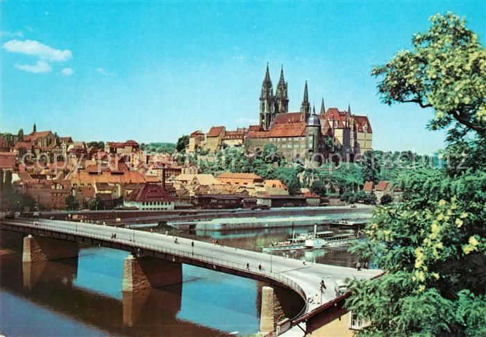 Meissen Elbe Sachsen Albrechtsburg Dom