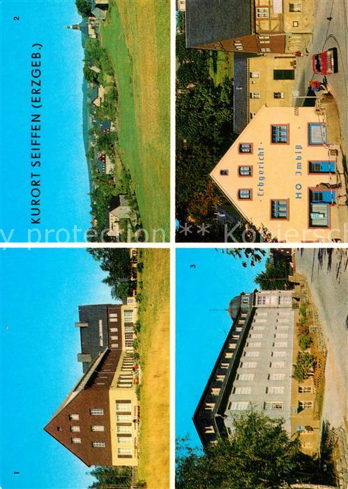 Seiffen Erzgebirge Erbgericht HO Imbiss FDGB Erholungsheim Berghof