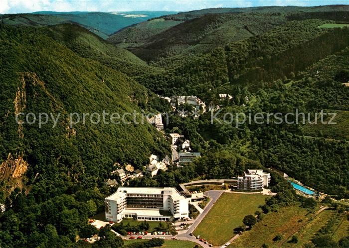 Bad Bertrich Fliegeraufnahme Elfenmaar Klinik