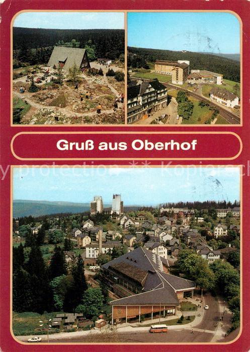 Oberhof Thueringen Rennsteiggarten FDGB Erholungsheim Fritz Weineck Hotel Panora