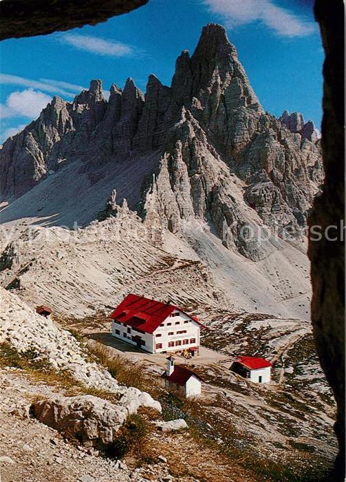 Dolomiten Paternkofel Drei Zinnen Huette