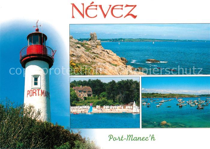 Nevez Leuchtturm Hafen