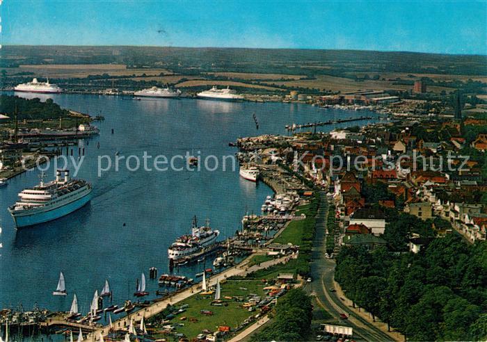 Travemuende Ostseebad Fliegeraufnahme
