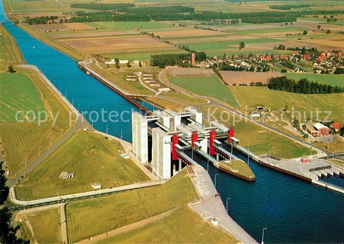 Scharnebeck Lueneburg Fliegeraufnahme Schiffshebewerk