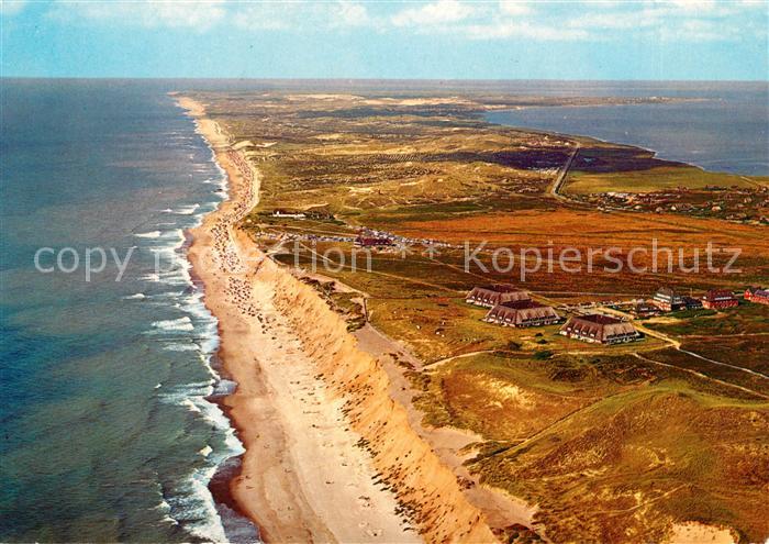 Kampen Sylt Fliegeraufnahme