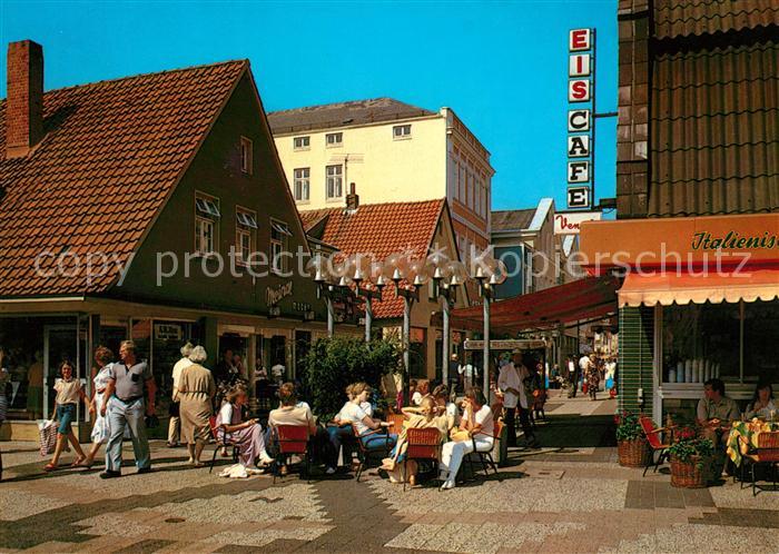 Cuxhaven Nordseebad Nordersteinstrasse Fussgaengerzone