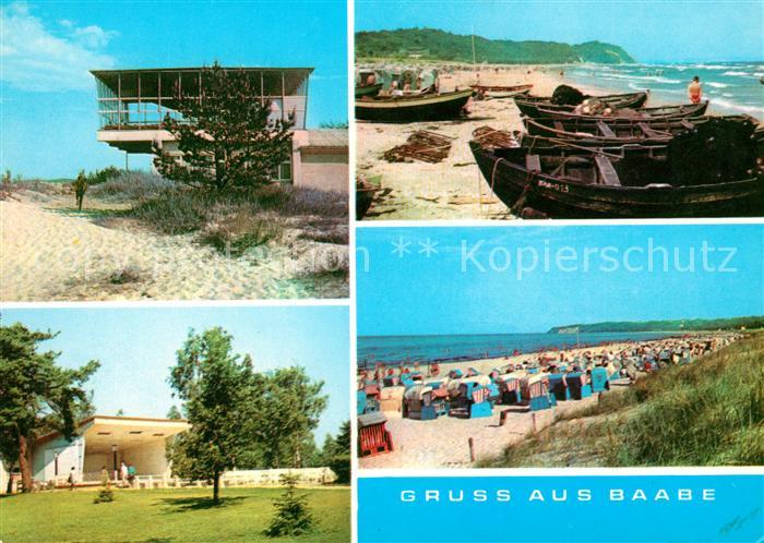 Baabe Ostseebad Ruegen Fischerstrand Konzertplatz