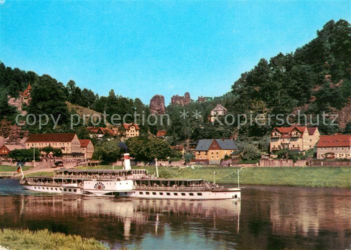 Rathen Saechsische Schweiz Talwaechter Lokomotive