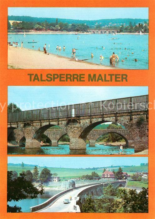 Malter Talsperre Strand
