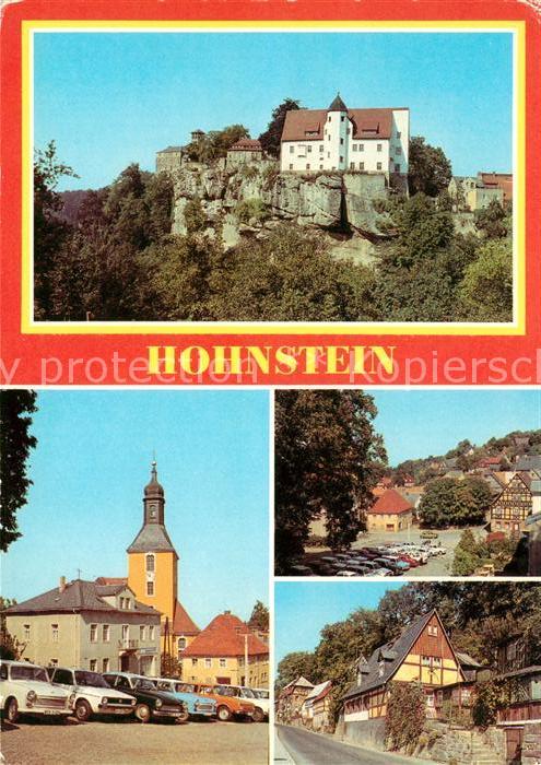 Hohnstein Saechsische Schweiz Jugendburg Ernst Thaelmann Markt Obere Strasse