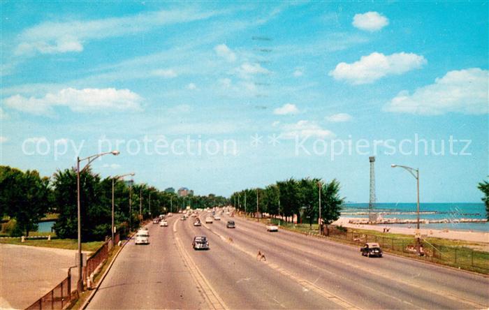 Chicago Illinois Outer drive near north Avenue Beach