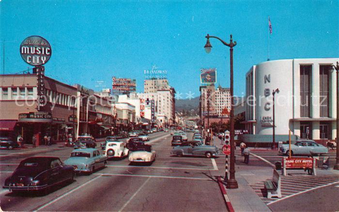 Hollywood California Sunset and Vine Radio Center