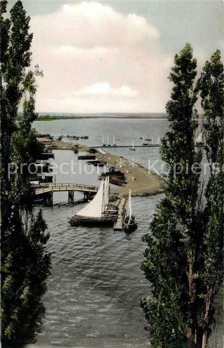 Steinhude Panorama Blick auf den Hafen