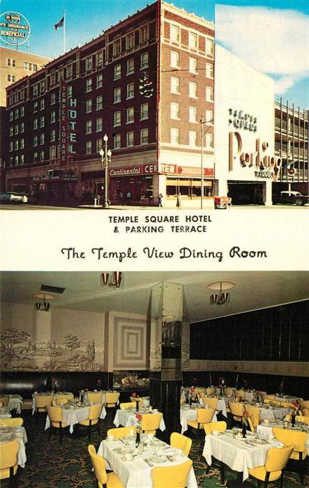 Salt Lake City Temple Square Hotel and Parking Terrace