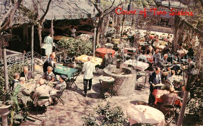 New Orleans Louisiana Dining in the Court of Two Sisters