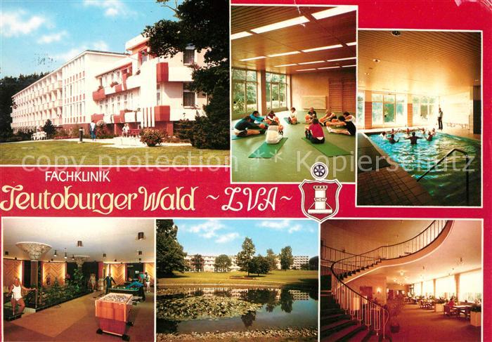 Bad Rothenfelde Fachklinik Teutoburger Wald LVA Gymnastik Bewegungsbad Foyer Par