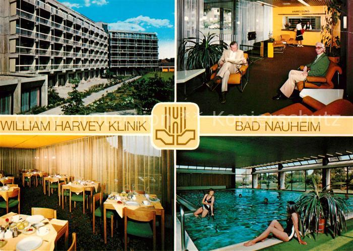 Bad Nauheim William Harvey Klinik Foyer Gastraum Hallenbad