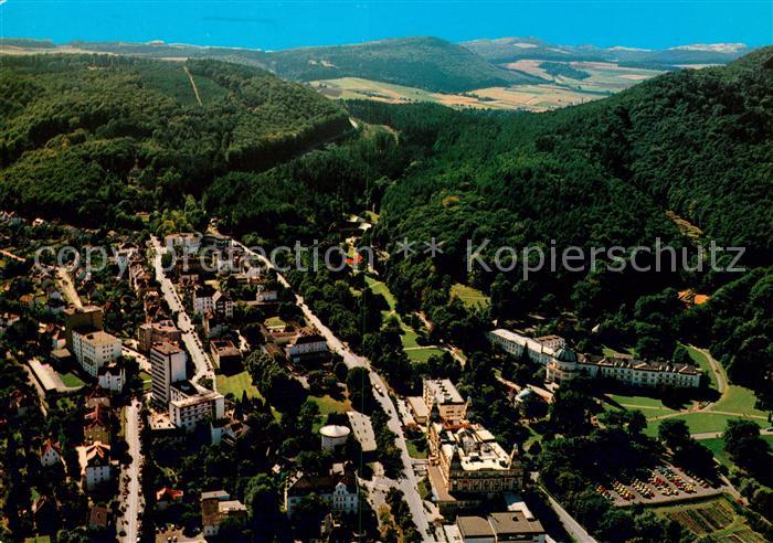 Bad Wildungen Kurviertel Fliegeraufnahme