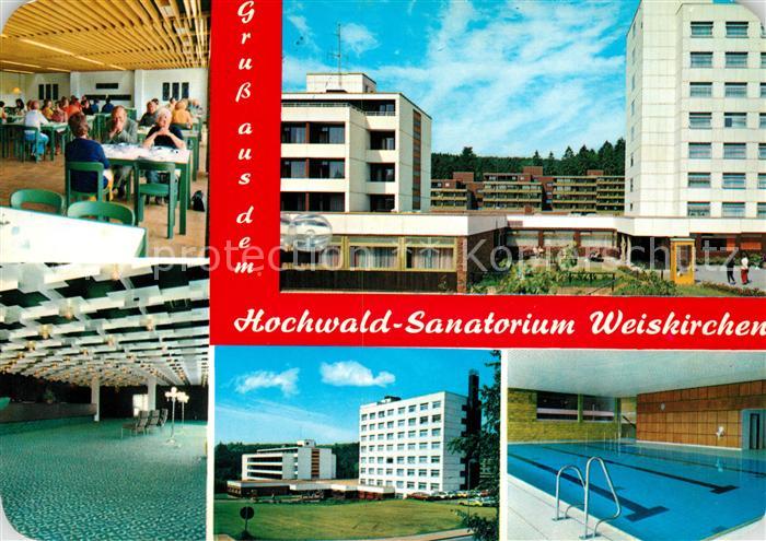 Weiskirchen Saar Hochwald Sanatorium Speisesaal Hallenbad