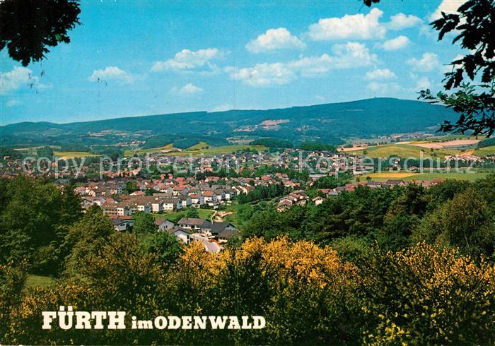 Fuerth Odenwald Panorama Naturpark Bergstrasse