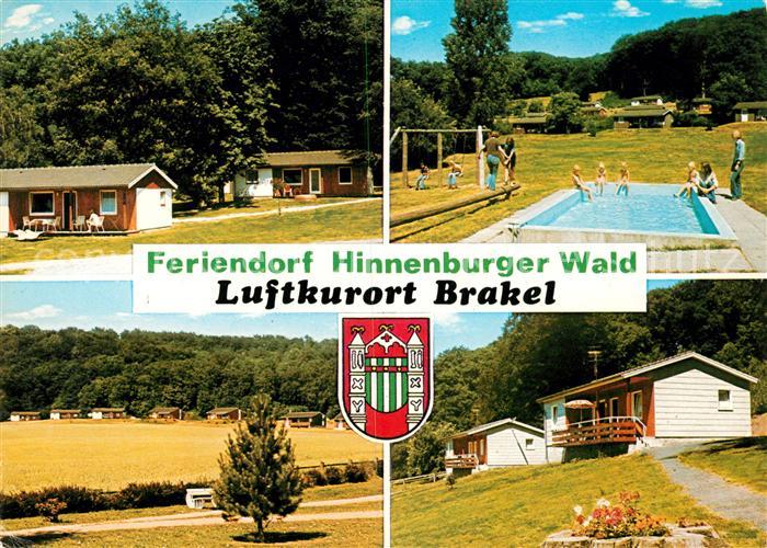 Brakel Westfalen Feriendorf Hinnenburger Wald Schwimmbad