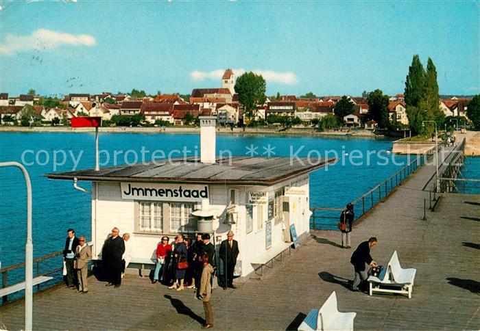 Immenstaad Bodensee Anlegestelle der Bodenseefaehre