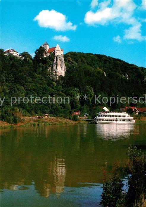 Riedenburg Altmuehltal Schloss Prunn Burgschenke Ausflugsdampfer