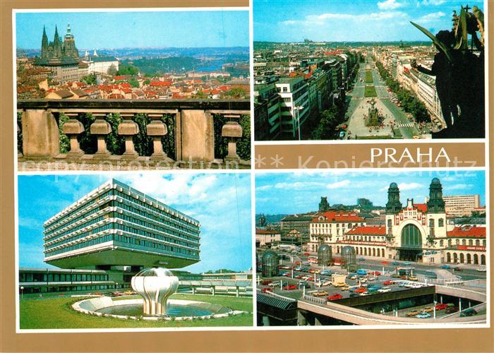Praha Prahy Prague Prazsky hrad Vaclavske namesti Budova PZO Koospol Trida Viete