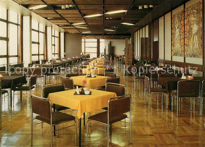 Schoeneck Vogtland FDGB Erholungsheim Speisesaal