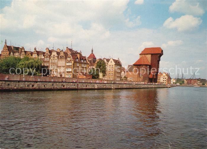 Gdansk Nad Motlawa Zuraw brama mieska