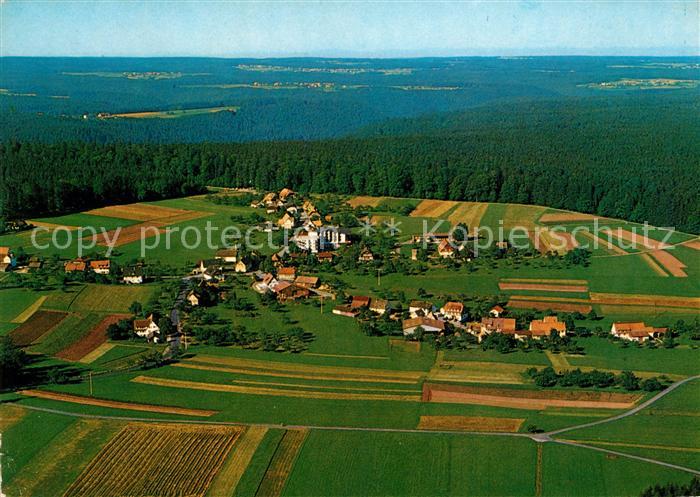 Kaelberbronn Fliegeraufnahme mit Hotel Gasthof Schwanen