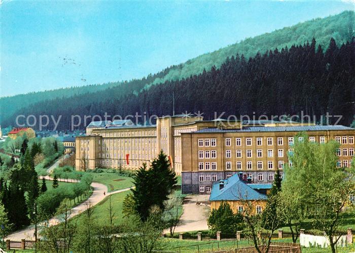 Erlabrunn Erzgebirge Bergarbeiter Krankenhaus