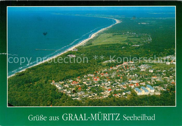 Graal-Mueritz Ostseebad Fliegeraufnahme