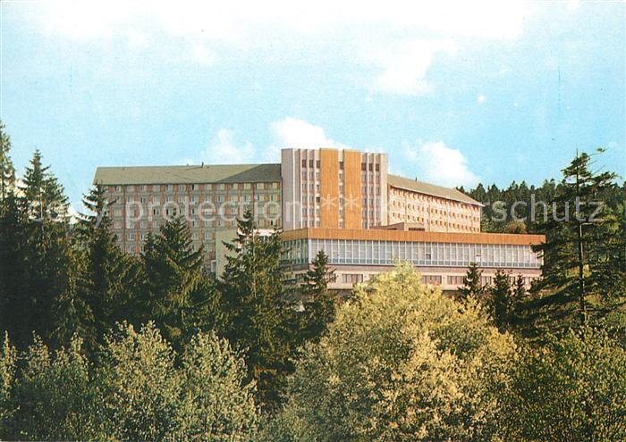 Oberhof Thueringen FDGB Erholungsheim Fritz Weineck